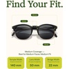 image:imageSunski Avila  Polarized Recycled SunglassesBlack Slate