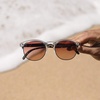 image:imageSunski Avila  Polarized Recycled SunglassesClear Tortoise Terra Fade