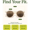 image:imageSunski Dipsea  Polarized Recycled Sunglasses Champagne Brown