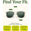 image:imageSunski Headland  Polarized Recycled SunglassesClear Forest