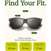 image:imageSunski Headland  Polarized Recycled SunglassesHeadlands Black