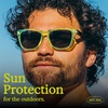 image:imageSunski Headland  Polarized Recycled SunglassesSnow Sepia