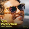 image:imageSunski Miho  Polarized Recycled SunglassesSeaweed Sepia